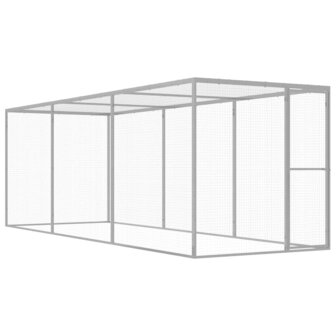 Kattenkooi 4,5x1,5x1,5 m gegalvaniseerd staal 1