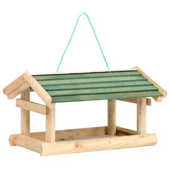 Vogelvoeder 35x29,5x21 cm massief hout 1