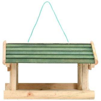 Vogelvoeder 35x29,5x21 cm massief hout 2