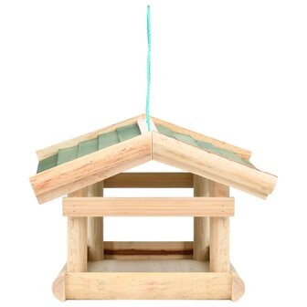 Vogelvoeder 35x29,5x21 cm massief hout 3