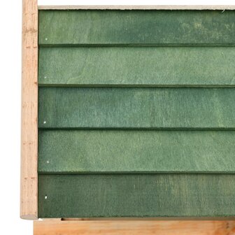 Vogelvoeder 35x29,5x21 cm massief hout 4