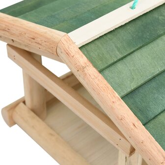 Vogelvoeder 35x29,5x21 cm massief hout 5