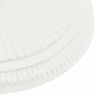 Parasolvoet 45x45x30 cm gietijzer wit 7