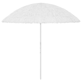 Strandparasol Hawa&iuml; 300 cm wit 1