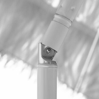 Strandparasol Hawa&iuml; 300 cm wit 7