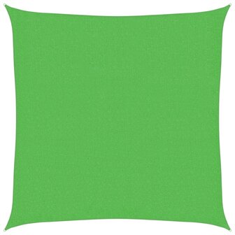 Zonnezeil 160 g/m&sup2; 2,5x2,5 m HDPE lichtgroen 2