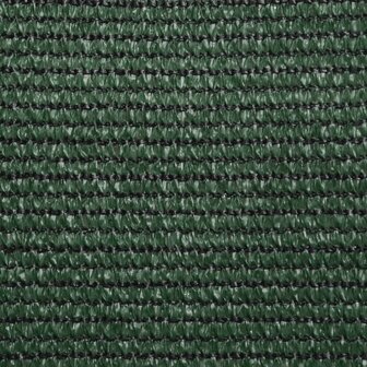 Zonnezeil 160 g/m&sup2; 2,5x2,5x3,5 m HDPE donkergroen 9