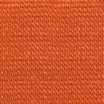 Zonnezeil 160 g/m&sup2; 3x3x3 m HDPE oranje 9
