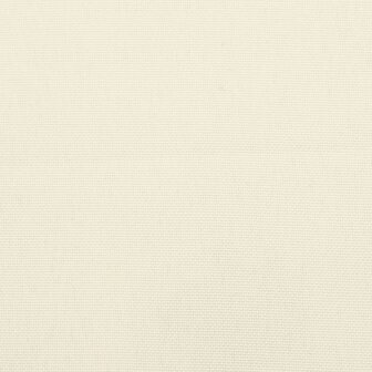 Stoelkussens 2 st 40x40x7 cm stof cr&egrave;mewit 8