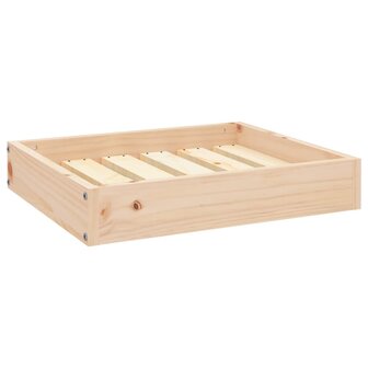 Hondenmand 51,5x44x9 cm massief grenenhout 2