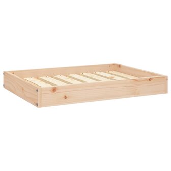 Hondenmand 71,5x54x9 cm massief grenenhout 2