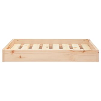 Hondenmand 71,5x54x9 cm massief grenenhout 3