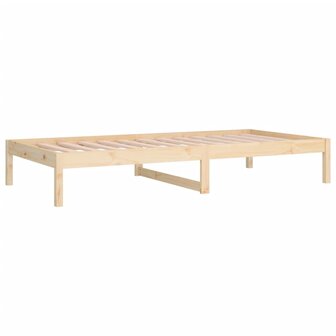 Slaapbank zonder matras 80x200 cm massief grenenhout 7