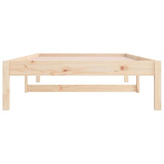 Slaapbank zonder matras 80x200 cm massief grenenhout 8