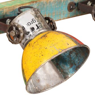 Wandlamp industrieel E27 45x25 cm meerkleurig 4