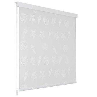   Rolgordijn voor douche zeester 120x240 cm 1