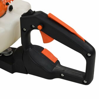 Heggenschaar op benzine 722 mm oranje en zwart 4