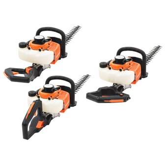 Heggenschaar op benzine 722 mm oranje en zwart 7