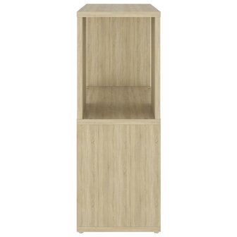 Boekenkast 60x24x63 cm bewerkt hout sonoma eikenkleurig 4