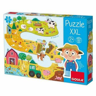 Baby Boerderij Puzzel XXL Goula 53176 (17 pcs) 1