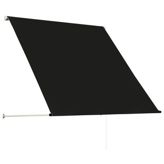 Luifel uittrekbaar 100x150 cm antraciet 3