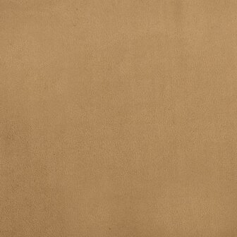 Kinderbank 80x45x30 cm fluweel bruin 6