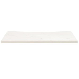 Bureaublad 80x40x2,5 cm massief grenenhout wit 3