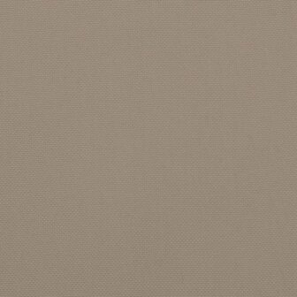 Ligbedkussen 200x70x3 cm oxford stof taupe 8
