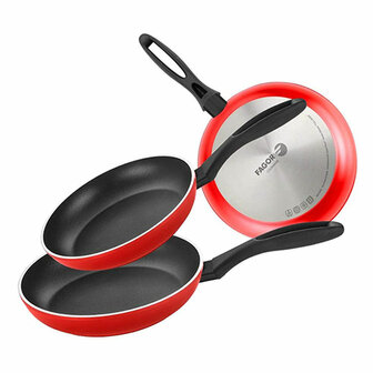 Pannenset Fagor Aluminium Bakeliet 1
