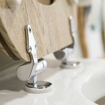 Tiger Soft-close toiletbril Scaffold MDF bruin 252022546 4
