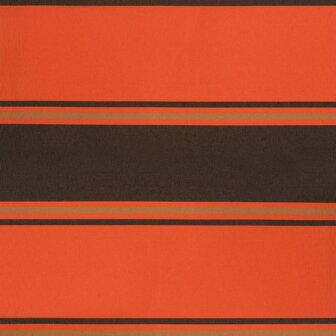 Luifel automatisch uitschuifbaar 4x3 m oranje en bruin 8
