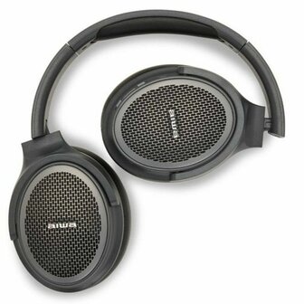 Hoofdtelefoon met microfoon Aiwa HST250BTTN Zwart 5