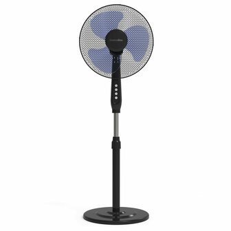 Staande ventilator Universal Blue ZERMATT 7045B Zwart 45 W 1