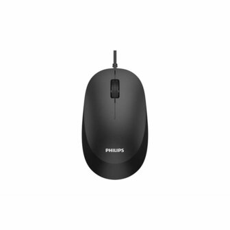 Muis met Kabel en Optische Sensor Philips SPK7207BL/00 1200 DPI Zwart 1