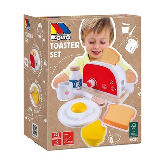Speelgoed broodrooster Molt&oacute; Toaster Set 1