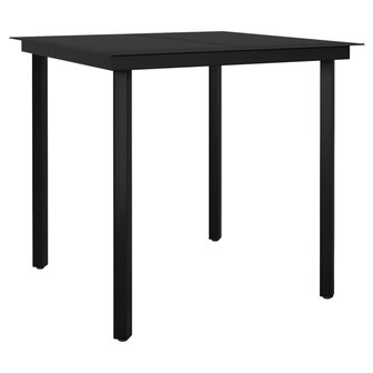 3-delige Tuinset zwart 3