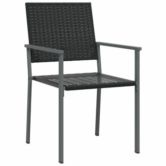 3-delige Tuinset met kussens poly rattan en staal 5