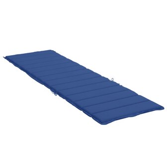 Ligbedkussen 200x60x3 cm oxford stof koningsblauw 4