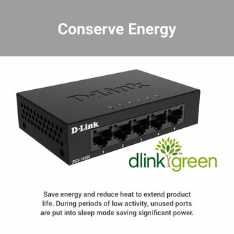 Desktop Switch D-Link DGS-105GL 5