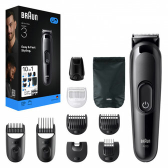 Tondeuse Braun S3 ALL IN AIO3560 1