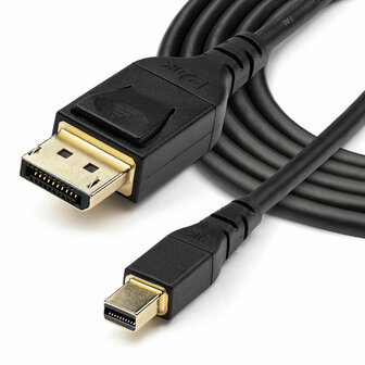 Mini DisplayPort naar DisplayPort Kabel Startech DP14MDPMM2MB         Zwart 2