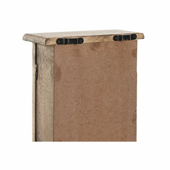 Sleutelkastje Home ESPRIT Wit Natuurlijk 18 x 7,5 x 28 cm 4