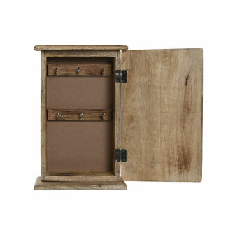 Sleutelkastje Home ESPRIT Wit Natuurlijk 18 x 7,5 x 28 cm 3