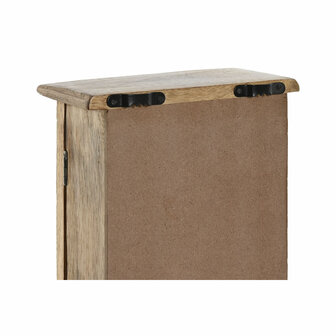 Sleutelkastje Home ESPRIT Wit Natuurlijk 18 x 7,5 x 28 cm 4
