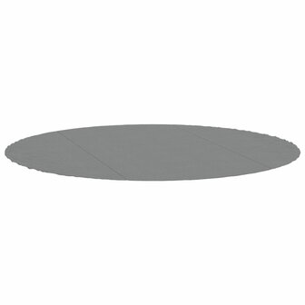 Zwembadgrondzeil &Oslash;366 cm polyester geotextiel lichtgrijs 3