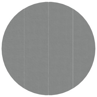 Zwembadgrondzeil &Oslash;500 cm polyester geotextiel lichtgrijs 2