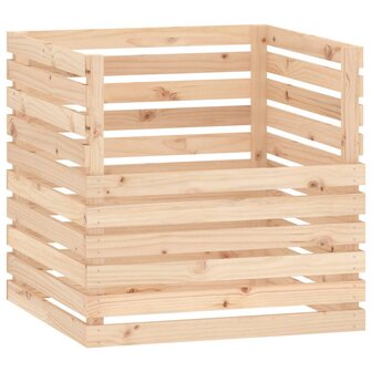 Compostbak 80x80x78 cm massief grenenhout 2