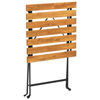 Bistrotafel 55x54x71 cm massief acaciahout 6