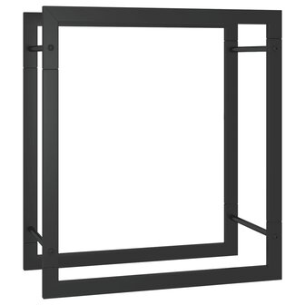 Haardhoutrek 50x28x56 cm staal matzwart 2