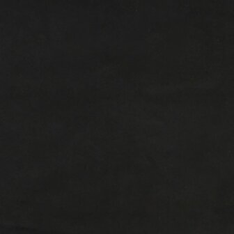Bankje 70x35x41 cm fluweel zwart 6